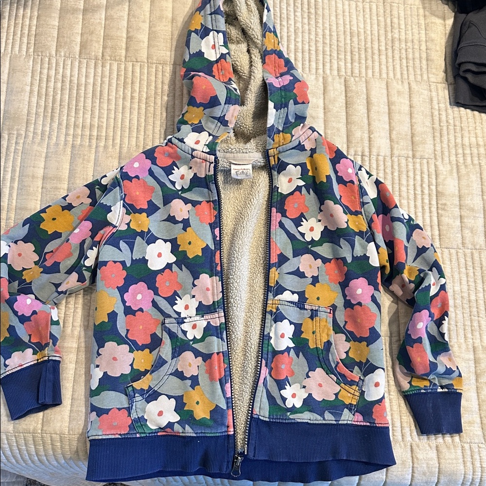 Hanna Andersson Cream Sherpa Jacket